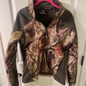 Womens Huntworth camo shell jacket size M